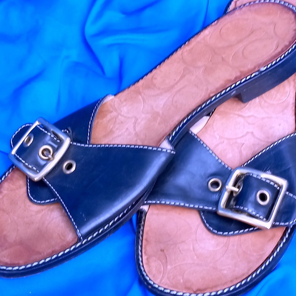 Coach sandals